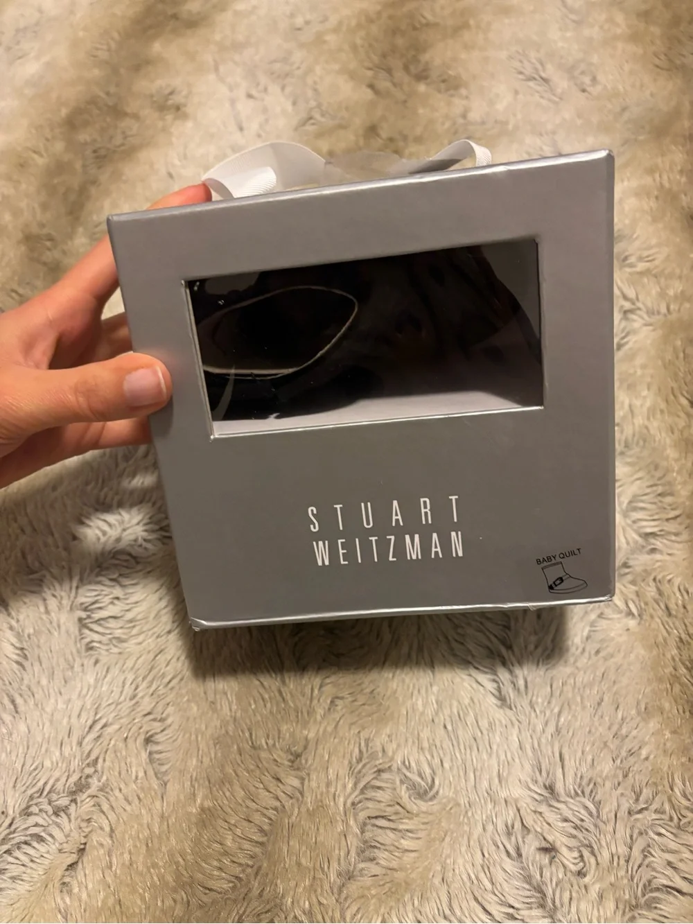 Stuart Weitzman Baby Quil Booties - Size 4